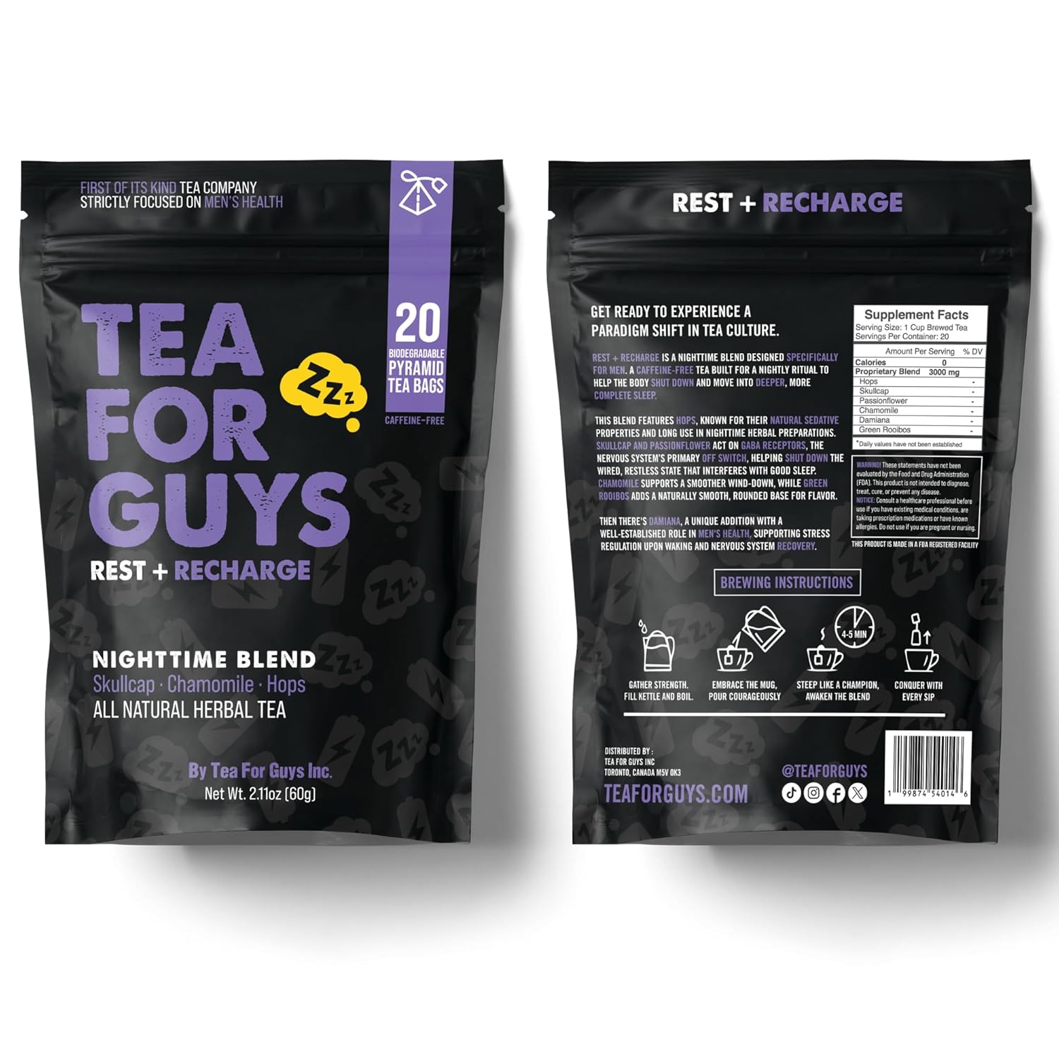 Tea For Guys Nighttime Blend - imagen 3